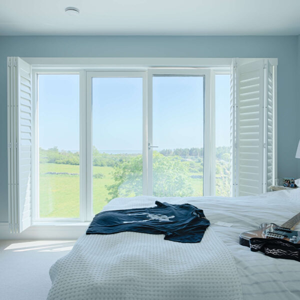 Bedroom with view building project Galway